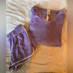 VS Pink Terry Cloth Set XL